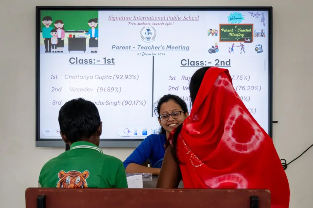 Signature International Public School Parent Teacher Meeting